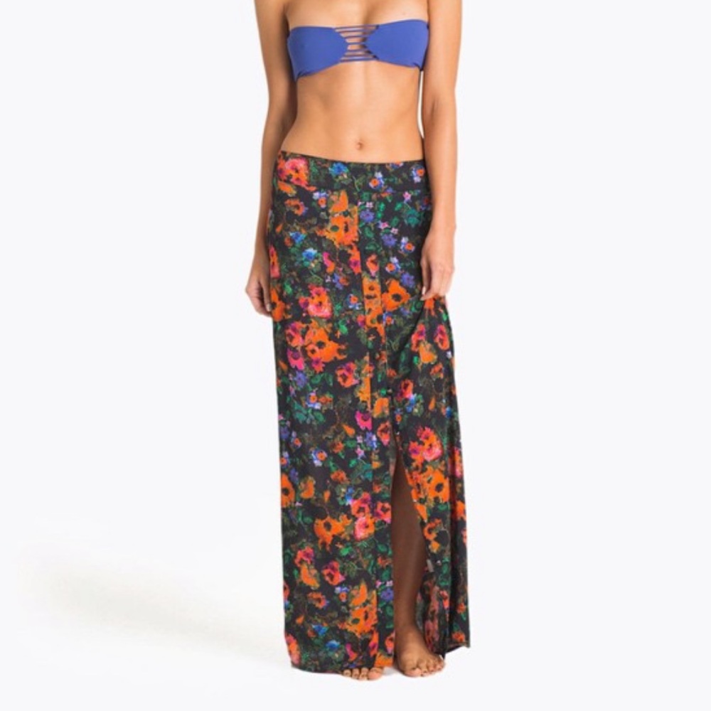 Boys+Arrows Mallory Maxi Skirt True Romance floral